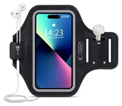 Obrázok produktu pre Tech-Protect M4 Univerzálna športová opaska na ruku čierna