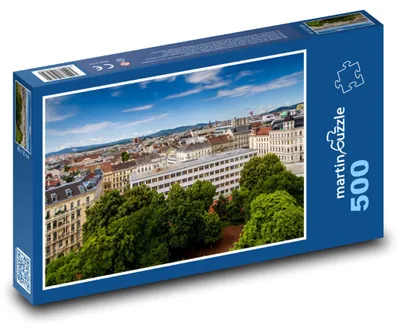 Zdjęcie produktu dla Puzzle 500 Widok na Wiedeń - martinpuzzle