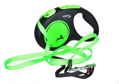 Image de flexi NEON Taille 5 m vert fluo