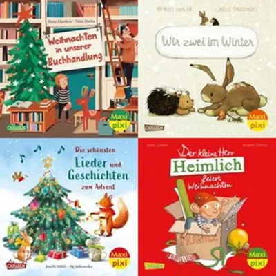 Produktbild von Maxi-Pixi-4er-Set 121: Winterzauber (4x1 Exemplar)