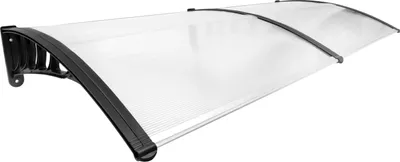 Obrázek produktu pro Markýza, odolná polykarbonátová konstrukce, ochrana proti UV záření, průhledná