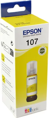 Produktbild von Epson 107, Original, Gelb, Epson, EcoTank ET-18100, 70 ml, 1 Stück(e)
