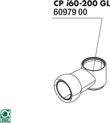 Produktbild von JBL Ersatzteil CP i_gl Wasserauslaufrohr