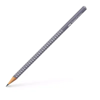 Image de FABER-CASTELL 118235 SPARKLE PEARL Crayon B gris