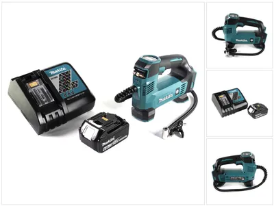 Immagine prodotto di Compressore a batteria Makita DMP 180 RG1 18 V 8,3 bar + 1x batteria 6,0 Ah + caricatore