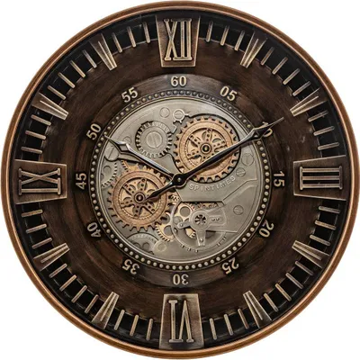 Immagine prodotto di Atmosphera interior designer - Mechanische uhr yoni metall braun d59cm
