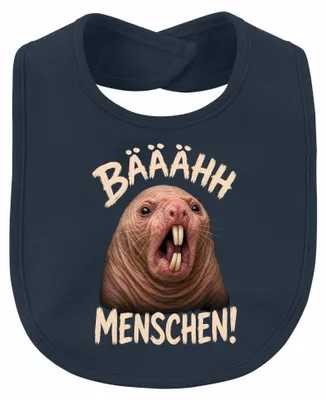 Obrázok produktu pre Bääähh, ľudia, goliaty, zábavné, misantrop, antisociálne, darček, unisex, pre bábätko, tmavomodrá farba, univerzálna veľkosť