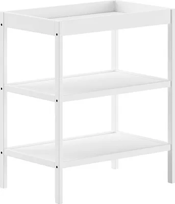 Produktbild von Wickelregal >Dino< in Buche Weiß, Massivholz - 79,4x95x49,8cm (BxHxT)