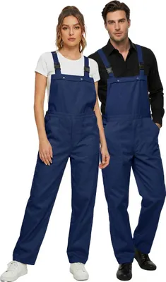 Produktbild von Gärtnerhose Latzhose blau M
