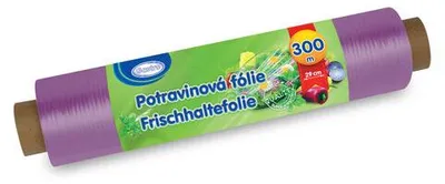 Produktbild von 2x Frischhaltefolie Haushaltsfolie aus PVC 29 cm x 300 m einzeln verpackt