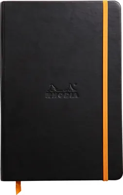 Immagine prodotto di RHODIA 118742C Taccuino RHODIA RHODIARAMA, DIN A5, foderato, nero