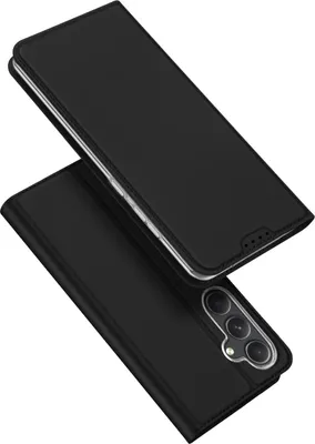 Zdjęcie produktu dla Etui Portfel Z Podstawką Do Samsung Galaxy S23 Fe Dux Ducis Skin Pro - Czarne