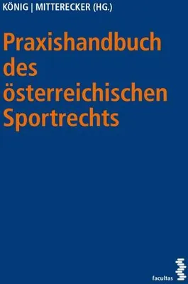 Produktbild von Praxishandbuch Sportrecht