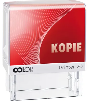 Immagine prodotto di COLOP timbro di testo Stampante 20 "KOPIE", con targhetta di testo