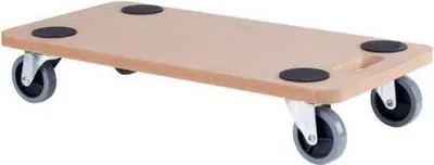 Obrázok produktu pre Prepravná doska pre tvrdé podlahy 58x29 cm, nosnosť 200 kg,