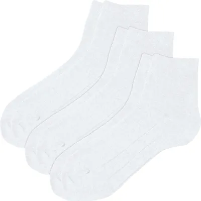 Produktbild von Erwin Müller Uni-Kurzsocken 3 Paar weiß 43 - 46