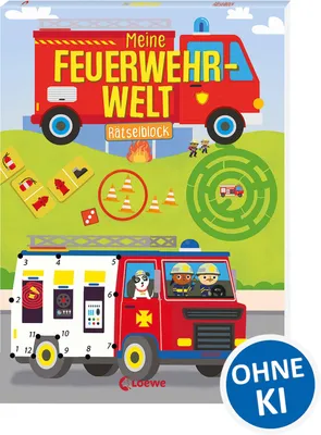 Produktbild von Meine Feuerwehr-Welt - Rätselblock