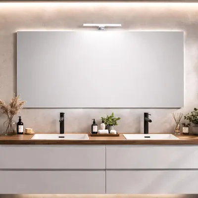 Immagine prodotto di Specchio 120x70 a filo con lampada a led