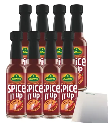Produktbild von Kühne Spice it up Chili Knoblauch (8x90ml Flasche) VPE + usy Block