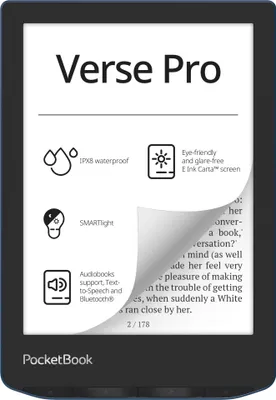 Produktbild von PocketBook Verse Pro - Azure DACH-Version