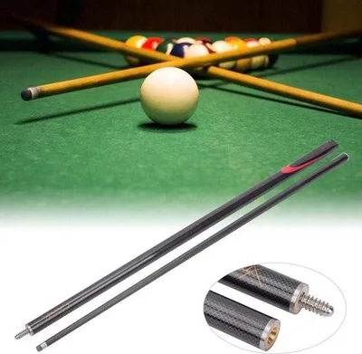 Obrázek produktu pro 9 mm karbonové kulečníkové tágo, robustní a profesionální, s malou hlavou - Kulečníkové tágo - Kulečníkové tágo - Snookerové tágo - Příslušenství