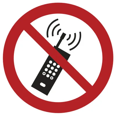 Immagine prodotto di neutral 090-2345-086 Verbotsaufkleber - Handy benutzen verboten