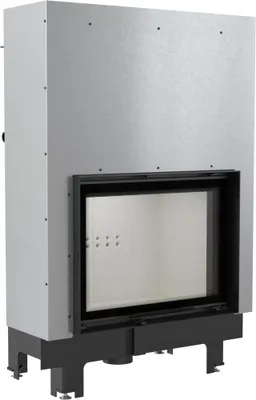 Produktbild von Wasserführender Kamineinsatz KRATKI MBA 17 kW Ø 200 mit Schiebetür
