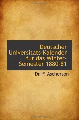 Produktbild von Kalender für Universitäten, 1880-81