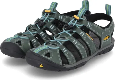 Produktbild von Keen Damen Trekking-/ Outdoorsandalen CLEARWATER CNX LEATHER Grün Leder-Textil-Mix Größe: 36