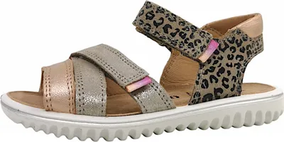 Produktbild von Superfit Sparkle Damenschuhe Sandalen Flach Beige Freizeit, Schuhgröße:32 EU