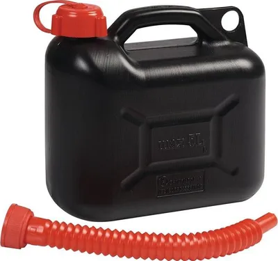 Produktbild von NOW Transportkraftstoffkanister Inh.5l schwarz HD-PE L265xB135xH270mm - 4000819002