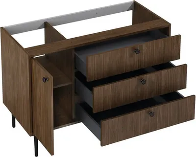 Obrázek produktu pro Skříňka pod umyvadlo Jungborn PRIMUS ořech 1000 x 720 x 456 mm