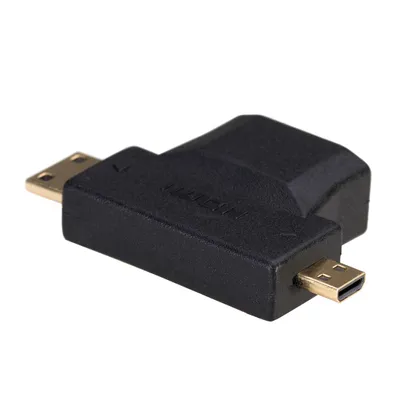 Zdjęcie produktu dla Akyga AK-AD-23, HDMI, miniHDMI / microHDMI, Czarny