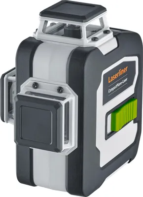 Produktbild von Laserliner CompactPlane-Laser 3G Pro, Laser-Distanzmessgerät, Schwarz, Grün, Grau, IP40, 30 m, 0,35 mm, 515 nm