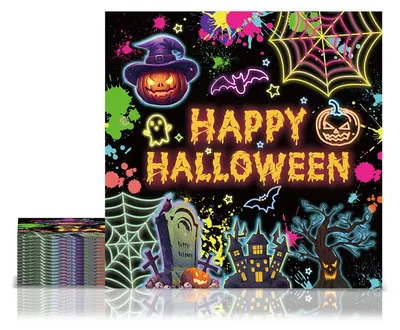 Halloween Party Servietten, 20 Stück, Papier