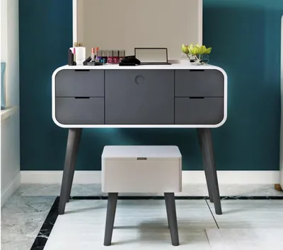 Immagine prodotto di Consolle Tavolo da toilette Tavoli da trucco Consolle Camera da letto Segreteria Metallo