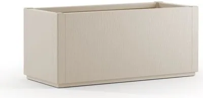 Produktbild von Pflanzkasten Stefanplast Ethica, 80 cm, 80x36x35 cm, Kreide, Rechteckig