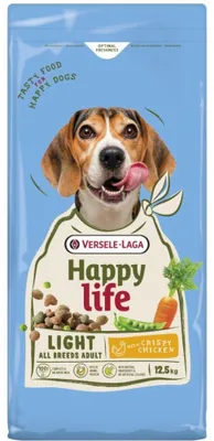 Productafbeelding van VERSELE-LAGA Happy Life Light Chicken - droogvoer voor honden - 12 kg