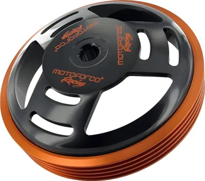 Produktbild von Motoforce Kupplungsglocke RACING kompatibel mit Piaggio / Peugeot / GY6 / Kymco, 107mm