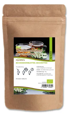 Produktbild von Mynatura  Weißdornblätter geschnitten – ab 100g - 100g