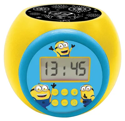 Immagine prodotto di Sveglia con proiettore Minions con timer