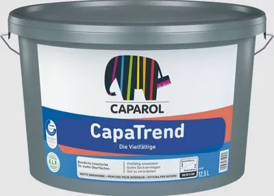 Produktbild von Caparol CapaTrend, Innenfarbe KF, weiss, 2,5 Liter
