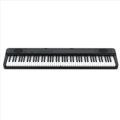 Immagine prodotto di Pianoforte digitale pieghevole Zimilo a 88 tasti, tastiera sensibile alla forza di tocco con Bluetooth, USB MIDI, display LCD, leggio, 128 suoni, batteria ricaricabile, 2 x 25 W, nero
