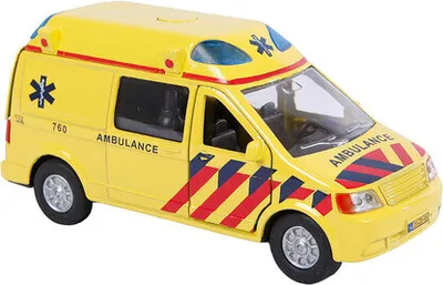 Zdjęcie produktu dla Kids Globe 510643 - Ambulans PL 1:36
