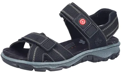 Produktbild von Rieker Damen Trekking Sandale Outdoorsandale aus Leder 68851, Größe:36 EU, Farbe:Mehrfarbig