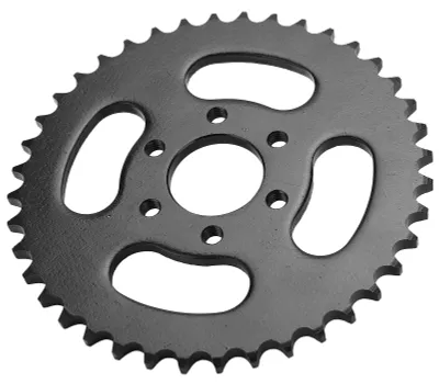 Obrázok produktu pre 428 40T, 38 mm, 6 otvorov, zadné reťazové kolesá, oceľ, hrúbka 7 mm, pre štvorkolky a motorky