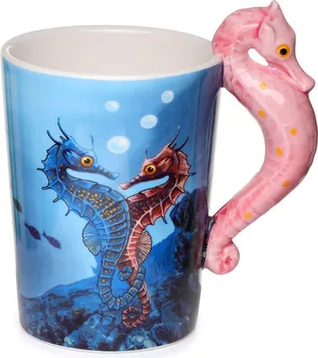 Zdjęcie produktu dla Lisa Parker Kubek ceramiczny Konik Morski