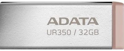 Produktbild von ADATA UR350, 32 GB, USB Typ-A, 3.2 Gen 1 (3.1 Gen 1), 100 MB/s, Ohne Deckel, Braun