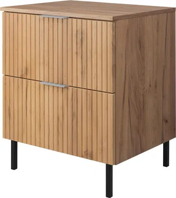 Zdjęcie produktu dla Szafka podumywalkowa, czarny mat, 60 x 77 x 46 cm, czarny uchwyt, czarne nogi + blat