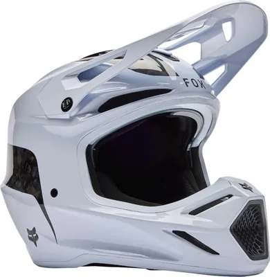 Zdjęcie produktu dla Kask motocrossowy FOX V3 RS Fracture Carbon, weiß, S (55/56)